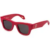 Just cavalli SJC208 Rosso pieno lucido 47/23/140 Damen Sonnenbrillen