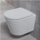 Steinberg Serie 710 Wand-WC, inklusive WC-Sitz mit Absenkautomatik, 7101804W