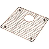 OEM Bodenrost kupferfarben 391x401mm PVD für Spülbecken