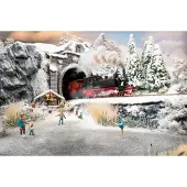 Noch Figuren-Adventskalender mit Modellbahn Figuren für Spur Z Adventsüberraschung auf der Modellbahnanlage