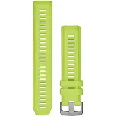 Garmin Instinct-armbänder, Silikon electric lime/schiefergrau 22 mm