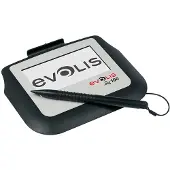 Evolis SIG100 10,2 cm (4") Weiß, Schwarz LCD