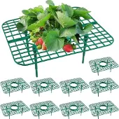 Merkloos Set aus 10 Erdbeerpflanzenstützen für das Hochbeet