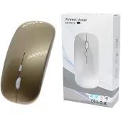 Wisam Trusty 4d Slimfit Gold Hq Kabellose Optische Maus
