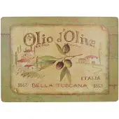 Creative Tops Olio D Oliva Large Premium Packung Mit 4 Tischsets
