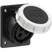 Pce 4132-7f78 CEE-Anbausteckdose schräg (70x85mm) 16A 3p 7h IP67 41327f78