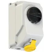 Pce 7513-4 CEE-Steckdose abschaltbar 16A 3p 4h IP44/IP54 75134