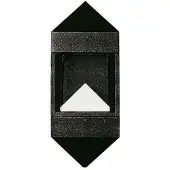 Albert Außenlampe Square 30 cm - schwarz