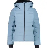 CMP wattierte Damen Skijacke mit Clima Protect und Kapuze blau 36