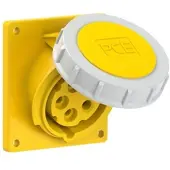 Pce 4152-4 CEE-Anbausteckdose schräg (92x100mm) 16A 5p 4h IP67 41524