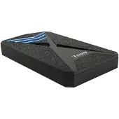 TooQ TQE-2550BL, HDD / SSD-Gehäuse, 2.5", SATA, Serial ATA II, Serial ATA III, 5 Gbit/s, USB Anschluss, Schwarz