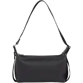 Calvin Klein Damen Schultertasche Over Webbing Shoulder Bag Elegant, Schwarz (Bl