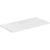 Ideal standard Ultra Flat evo Rechteck-Brausewanne, Ablauf an langer Seite, Seidenweiß, T5433FO, Ausführung: 1600x800mm