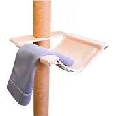 Dripio Katzenbaum-Hängematte, 2-in-1, 15 mm Holzplattform