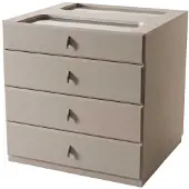 JVmoebel Kommode Stil modern Farbe beige geräumig quadratisch neu Schlafzimmer