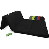 OEM Faltmatratze 120x195 cm, 7 cm Schaumkern, Gästebett