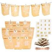 Merkloos Adventskalender mit 24 Teilen für die Weihnachtsferien