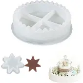 Fx Silikonform Adventskalender Sterne 1-31 Weihnachten
