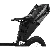 RockBros Satteltasche für Fahrrad, 10 Liter Fassungsvermögen - Wasserdicht, Schutzart IPX7