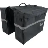 Generisch Doppelter Fahrradtaschen, 23 Liter Fassungsvermögen – Wasserdicht – Mit Reflektoren