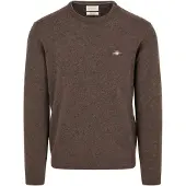 Gant Pullover Lammwolle Braun