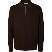 Selected Teller Relaxed Fit Halbzippullover