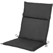 Sun Garden Hochlehner Auflage Basic 120x50x6 cm Anthrazit Polster 525465-71