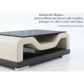 AEA Beige Wohnlandschaft U-Form Couchtisch Modern Luxus Polstersofa Design