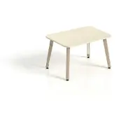 AEA Wohnzimmertisch Holz hell kleiner Couchtisch modern Loft Beistelltisch