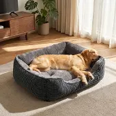 Merkloos Waschbares Hundebett für große Hunde, 89x63x23 cm