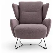 AEA Italienischer Sessel Relax Polster Möbel Taupe