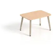 AEA Modern beige Couchtisch Holz hell Beistelltisch Wohnzimmertisch