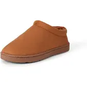 A. Essentials Uni Kinder Clog-Hausschuhe, Bräunen, 32 EU
