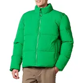 A. Essentials Schwerer Puffermantel für Herren mit Stehkragen (erhältlich in Big