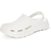 A. Essentials Uni-Adult Leichte Garten-Clogs, Weiß, 41/42 EU