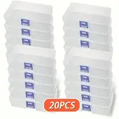 OEM Aufbewahrungsbox, abschließbares Design, transparente Eigenschaft, 20Stück