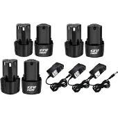 OEM Akkus für kabellose Werkzeuge, 12V Spannung, 3,0Ah Kapazität, 3.0AHX6-LadegerätX3