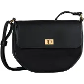 Tom Tailor Denim Taya Damen Satteltasche Umhängetasche Klein Schwarz