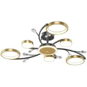 OEM Deckenleuchte, dimmbar, mit Fernbedienung, modernes Design, 6 Lichter