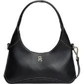Tommy Hilfiger Handtasche Th Everyday Mini Hobo AW0AW19185 Schwarz