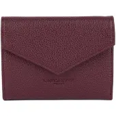 Merkloos Foulonné-Tasche - Leer - Bordeaux