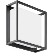 Brumberg 65161103 LED-Wandanbauleuchte 230 V AC, 50 Hz, 11 W, 3.000 K, graphit struktur, IP54, sc