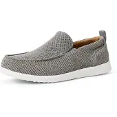 A. Essentials Herren Slip-on-Canvas-Bootsschuhe, Blassgrau, 41.5 EU