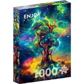 Enjoy Puzzle Puzzle, 1000 Teile – Enjoy – Kosmischer Baum des Lebens
