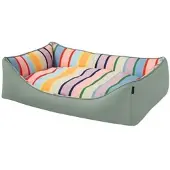REMEMBER Hundebett Lotta bunt mehrfarbig 100x27x70 cm