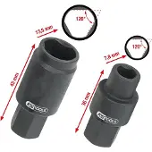 Ks Tools Bosch-Einspritzpumpen-Stecknuss-Satz, 2-tlg ( 152.1380 )