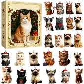 Generisch Katzen Adventskalender 2026 Süße Katzen Adventskalender 2026 3D C