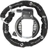 M-Wave Schloss mit integrierter Kette – Schwarz