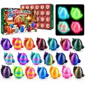 Generisch Adventskalender mit 3D-gedruckten Dracheneiern – Fidget-Spielzeug