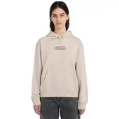 Element Kapuzensweatshirt "Too Wild", Damen, Gr. S, beige (oat milk), Obermaterial: 55% Baumwolle, 25% Baumwolle, 20% Polyester., Sweatshirts Kapuzensweatshirt